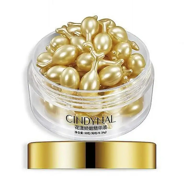 Perle cosmetice gold pentru hidratare intensă, anti-îmbătrânire, produsele Belora.
