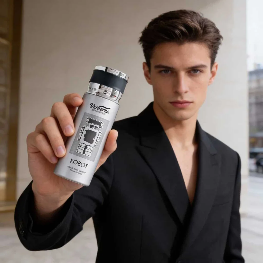 Apă de Parfum cu Note Moderne și Caracter Puternic Robot, 200 ml - imagine 3