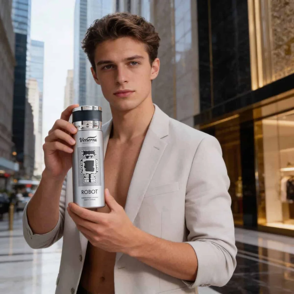 Apă de Parfum cu Note Moderne și Caracter Puternic Robot, 200 ml - imagine 4