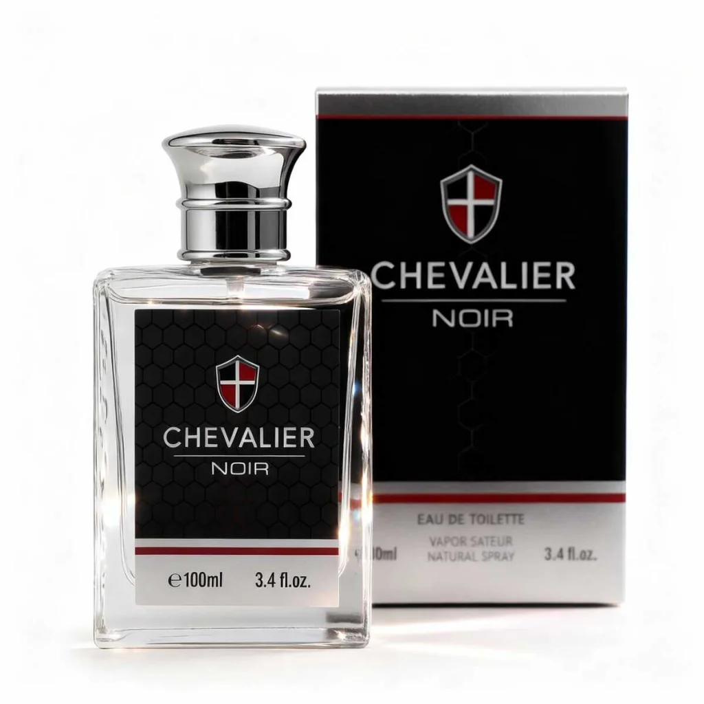 Apa de toaleta amestec echilibrat de note florale Chevalier Noir, 100 ml