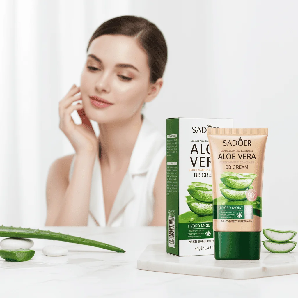 BB Cream cu Aloe Vera, Sadoer, 40 g - imagine 4