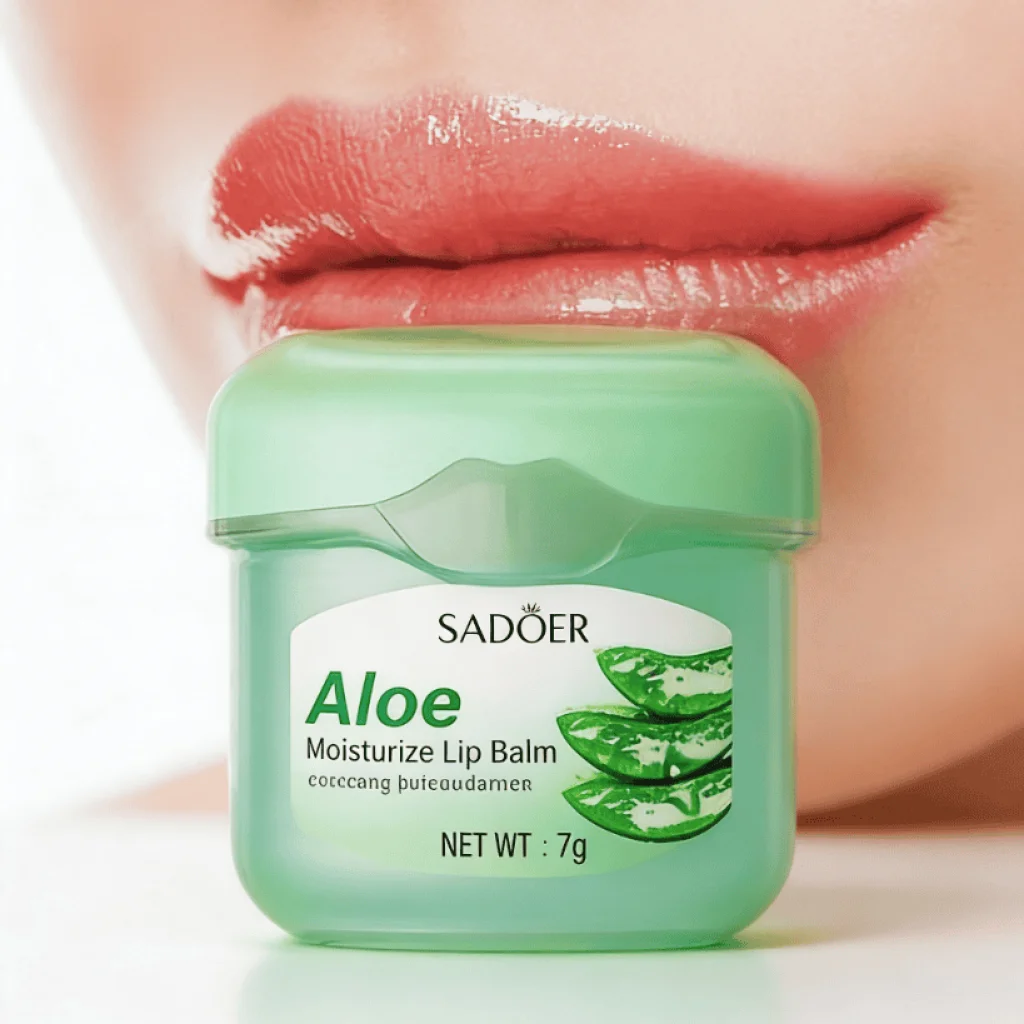 Balsam de buze cu aloe vera, Sadoer, 7g - imagine 2