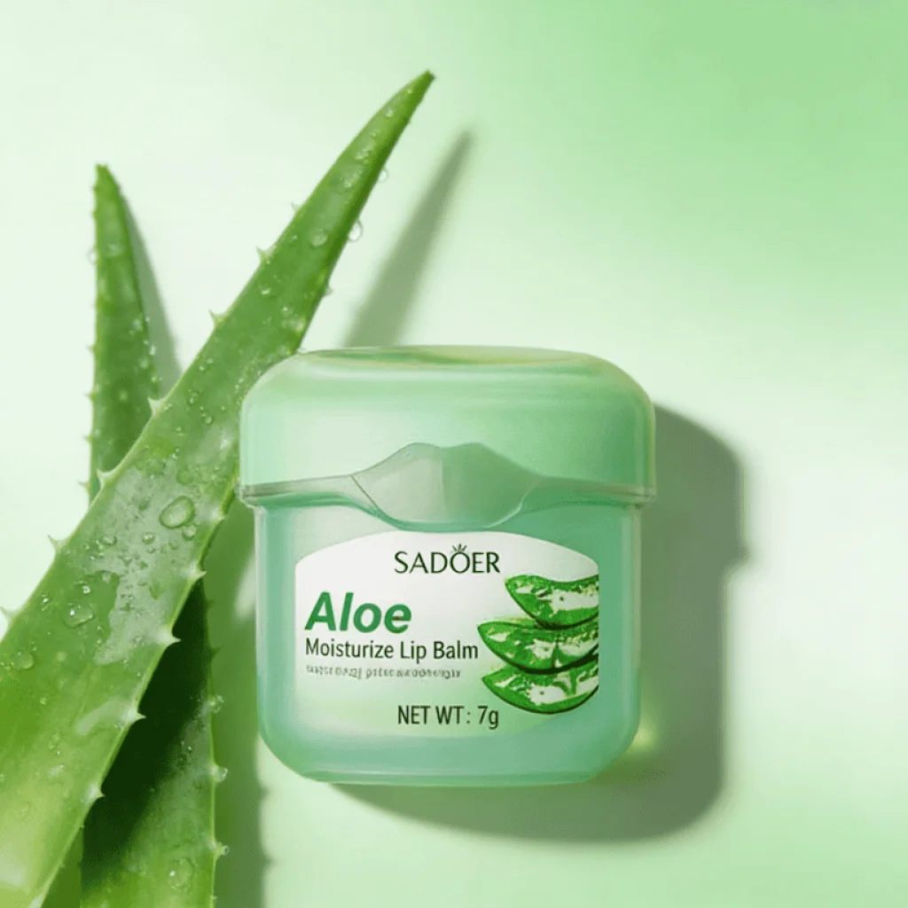 Balsam de buze cu aloe vera, Sadoer, 7g - imagine 3