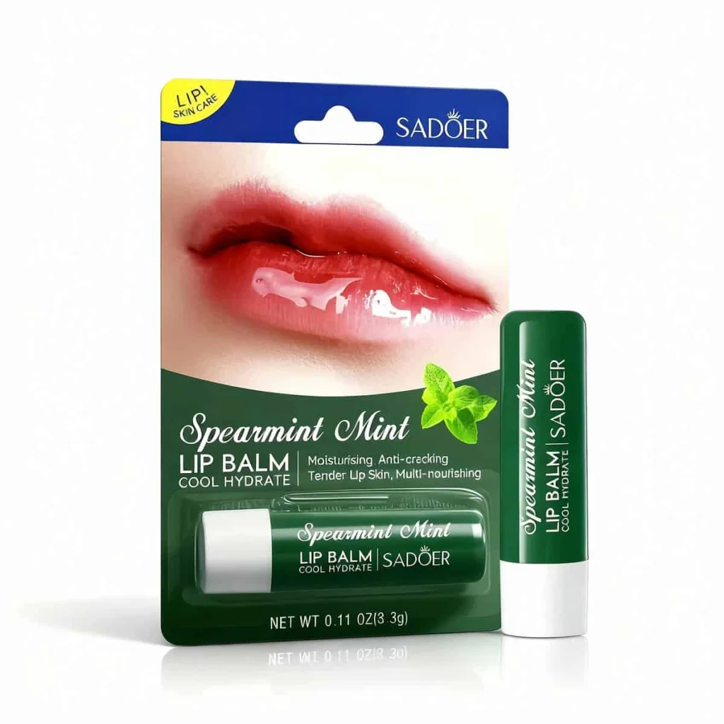 Balsam de buze cu mentă, Sadoer, 3,3 g