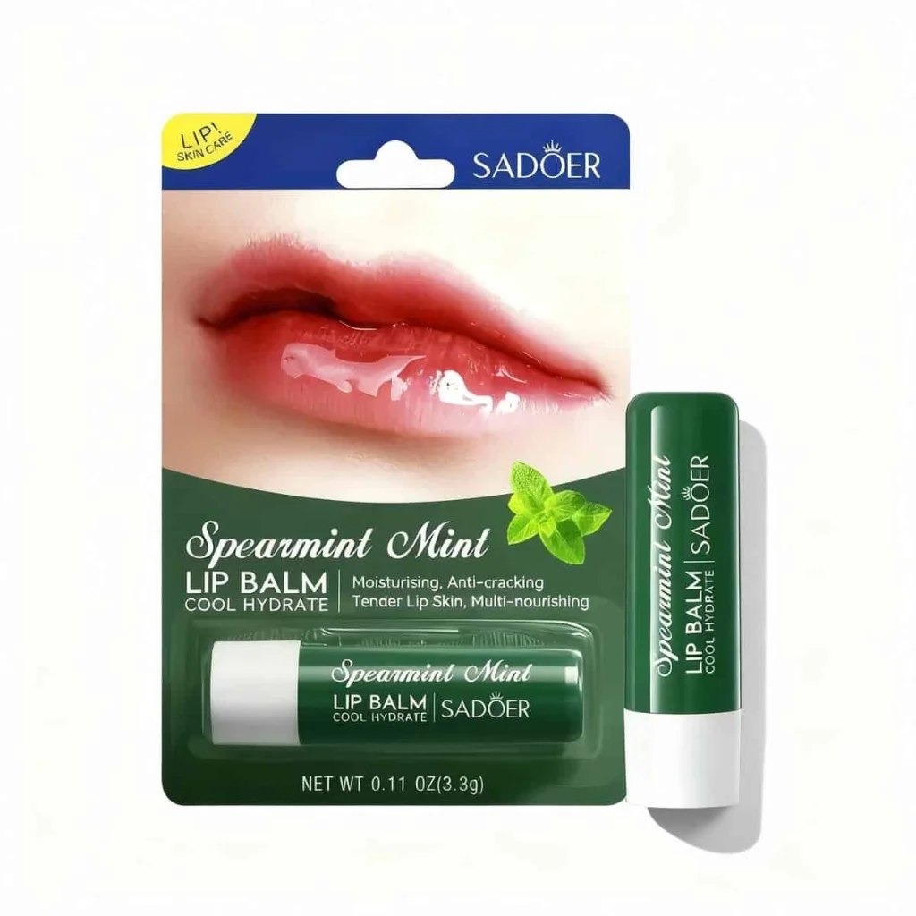 Balsam de buze cu mentă, Sadoer, 3,3 g - imagine 2
