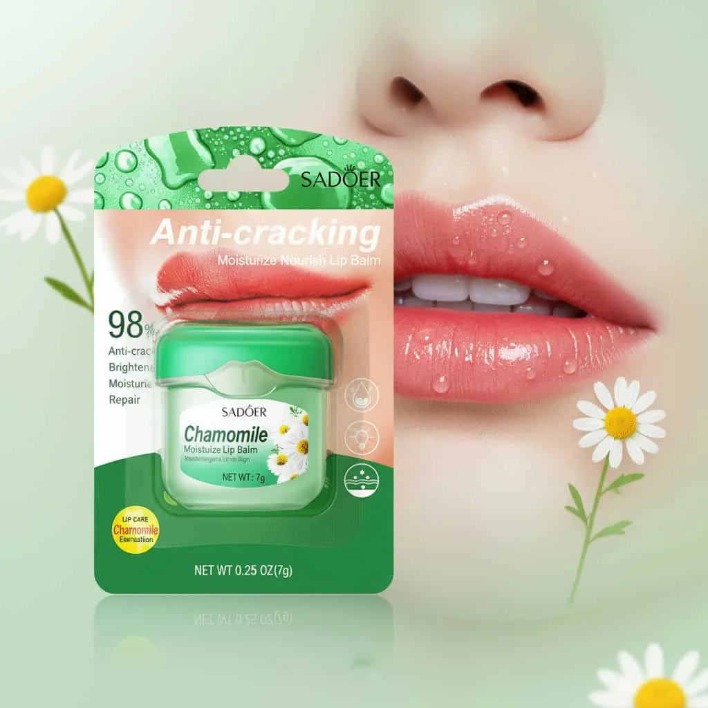 Balsam de buze cu mușețel, Sadoer, 7g - imagine 3
