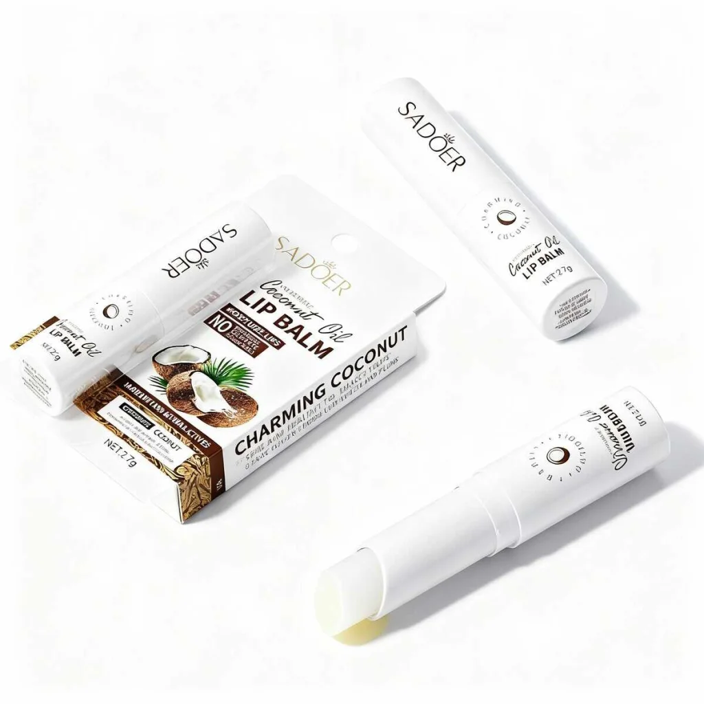 Balsam de buze cu ulei de cocos, 27 g - imagine 2