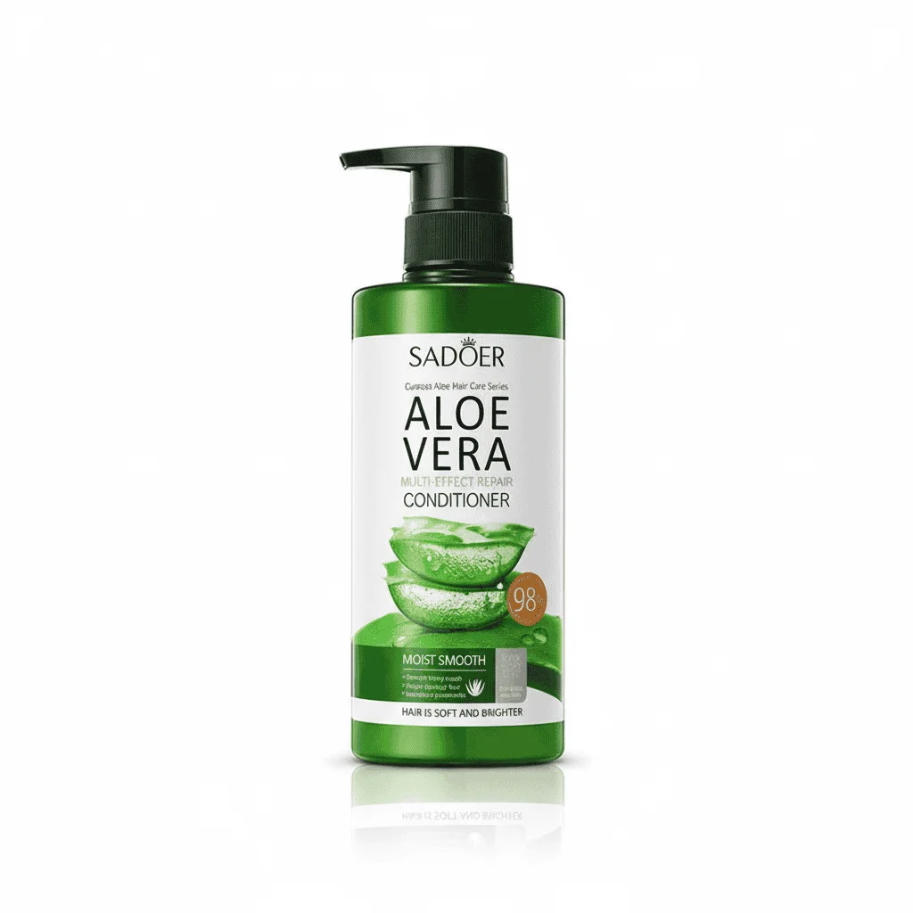 Balsam de par cu aloe vera, Sadoer, 500 ml - imagine 3