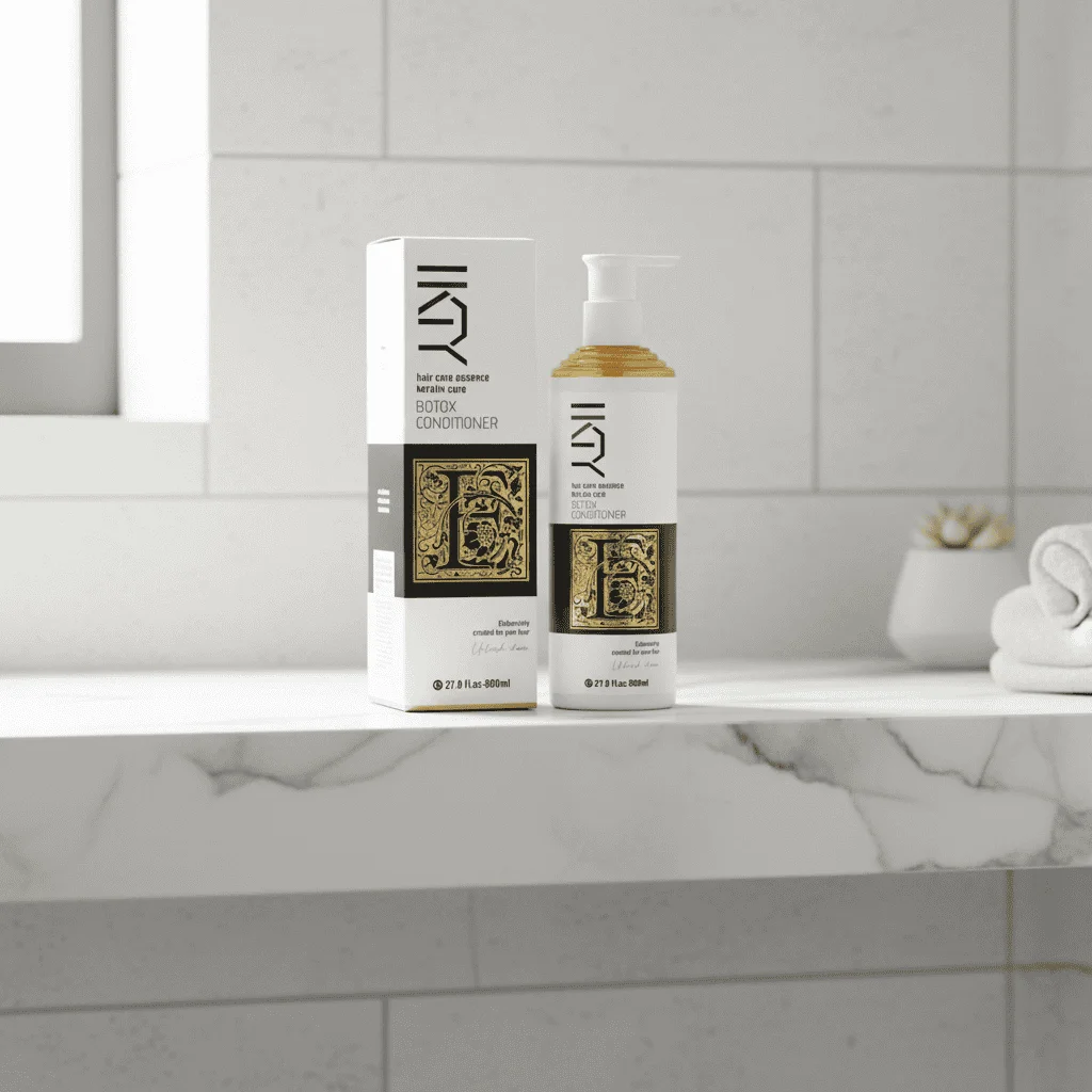 Balsam de păr cu esență de keratină, IKTY, 800 ml, Eunomia - imagine 2