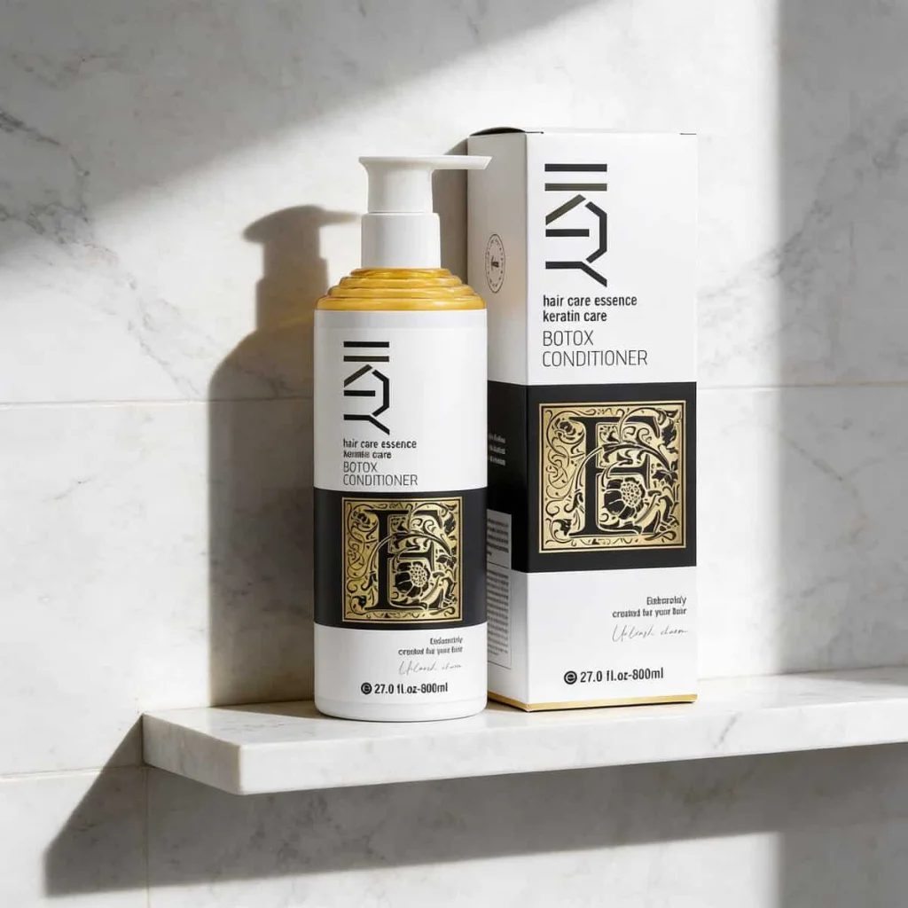 Balsam de păr cu esență de keratină, IKTY, 800 ml, Eunomia - imagine 3