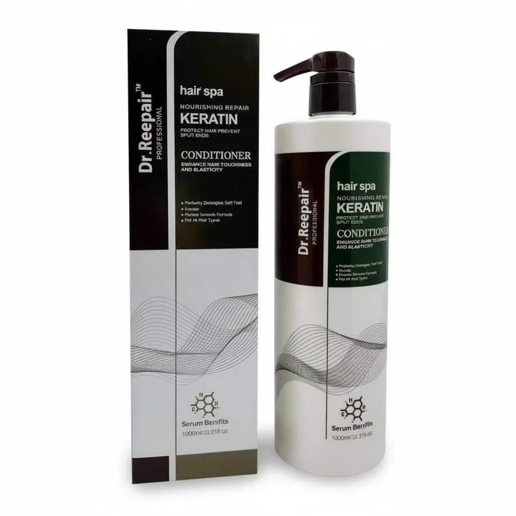 Balsam de păr cu keratină, Dr. Reepair, 1000 ml