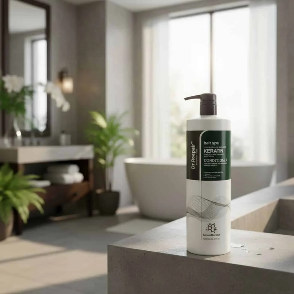 Balsam de păr cu keratină, Dr. Reepair, 1000 ml - imagine 3
