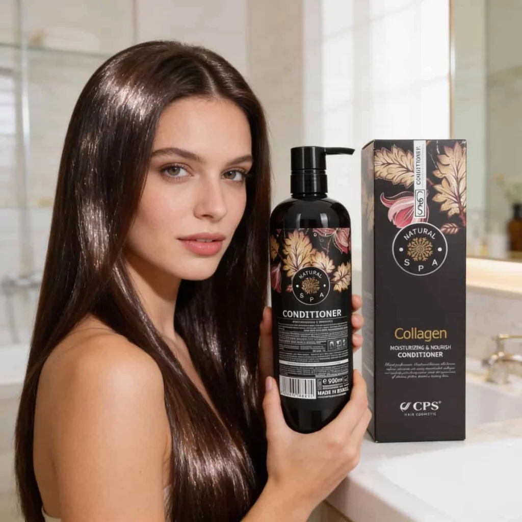 Balsam de păr pentru hidratare și hrănire, CPS Haircosmetics, 900 ml - imagine 3
