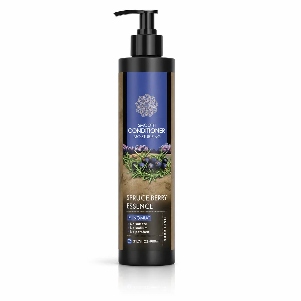 Balsam de păr pentru hidratare și netezire, Spruce Berry Essence Eunomia, 900 ml