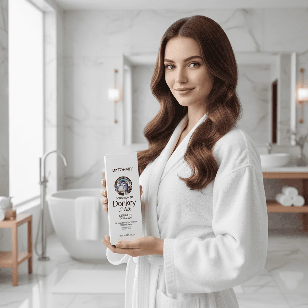 Balsam de păr pentru hidratare și regenerare, Dr. Tohair, 850 ml - imagine 3