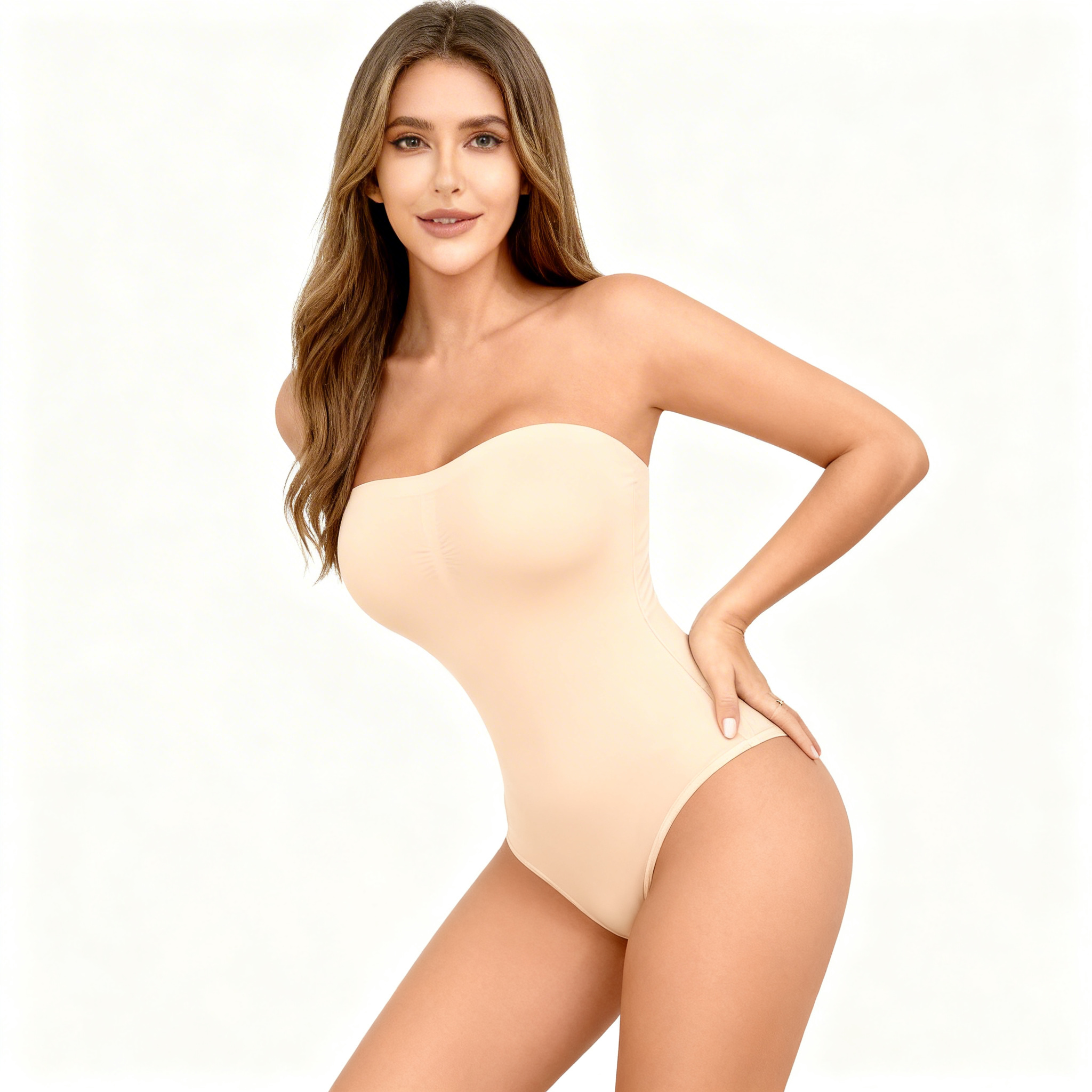 Body Siluetă Perfectă Fără Bretele BodySlim - imagine 6