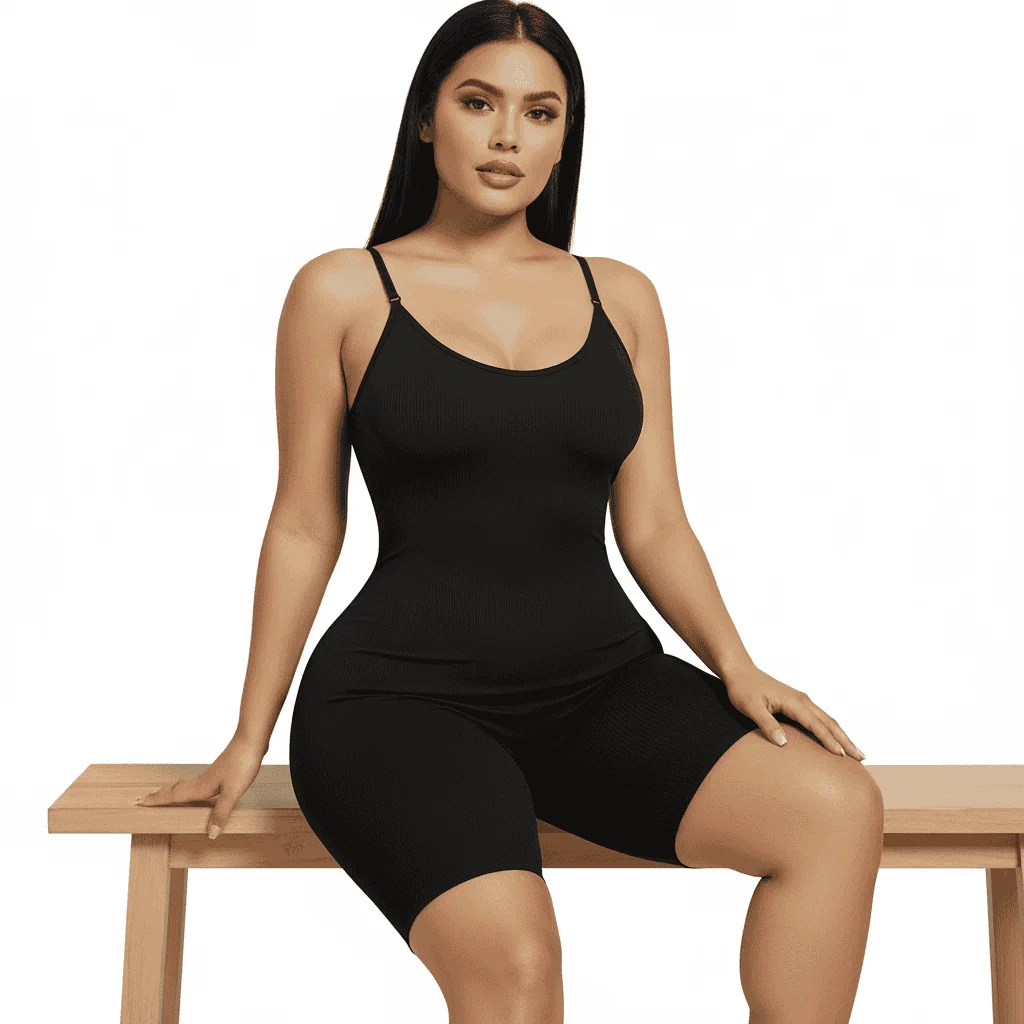 Bodysuit BodySlim Lenjerie Modelatoare Efect Subțiere - imagine 5