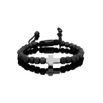 Negru/Silver