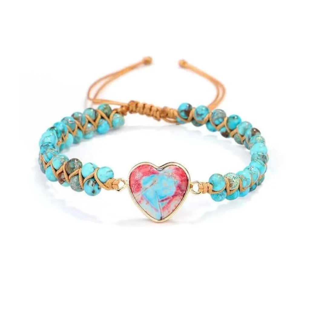 Brățară Double Heart cu două inimi, reglabilă