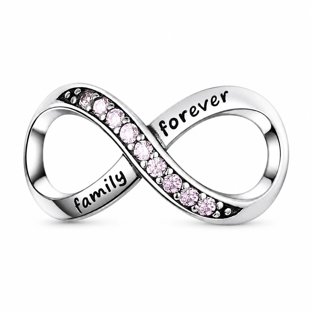 Charm Diora Forever Family, simbol infinit