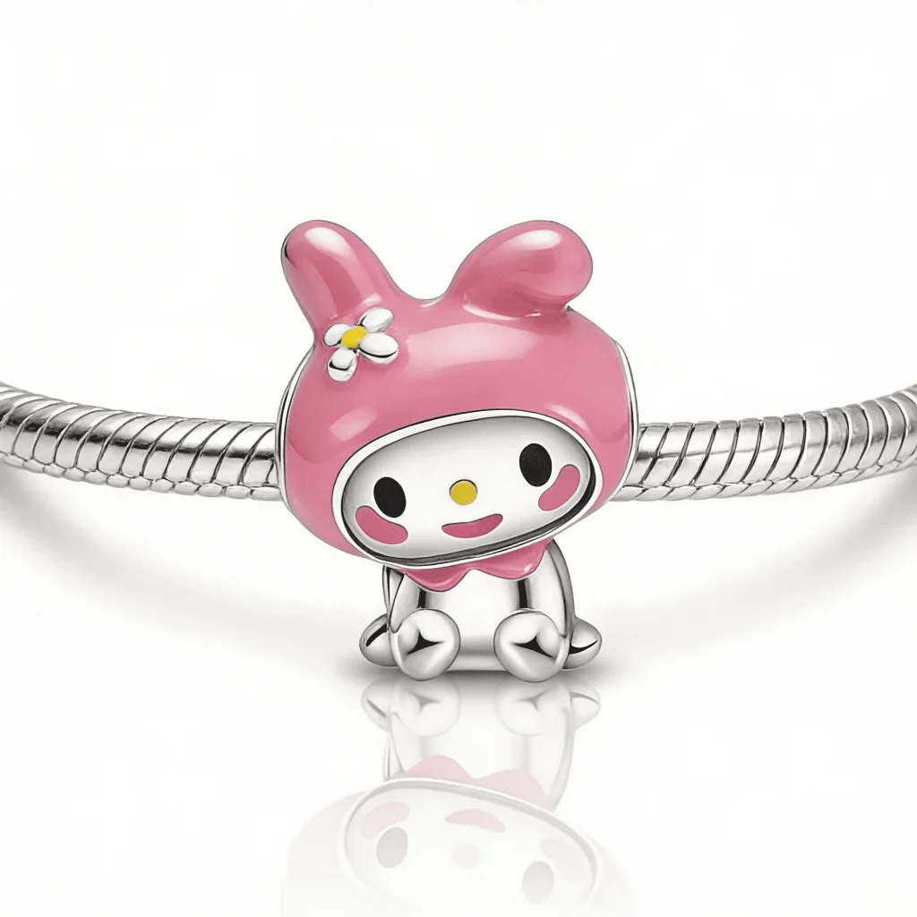 Charm Pink Bunny Love - imagine 2