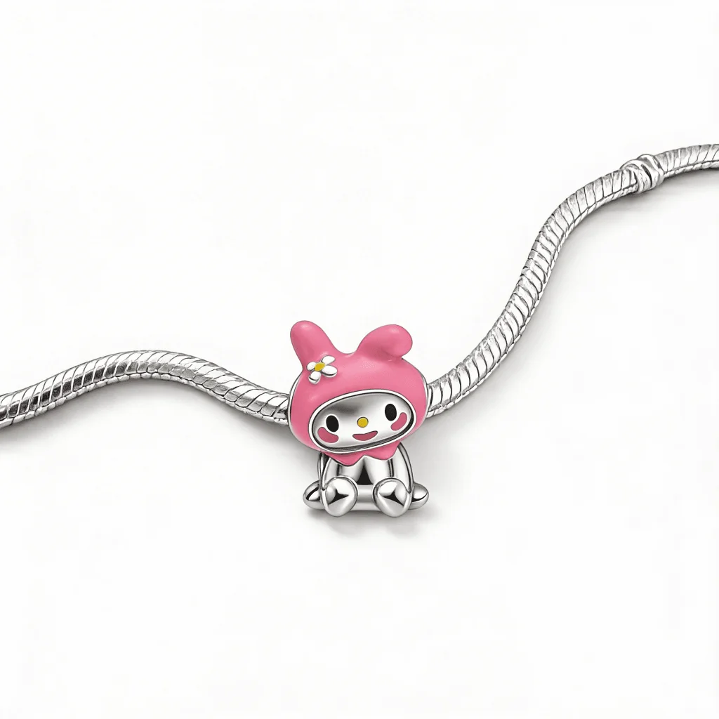 Charm Pink Bunny Love - imagine 4