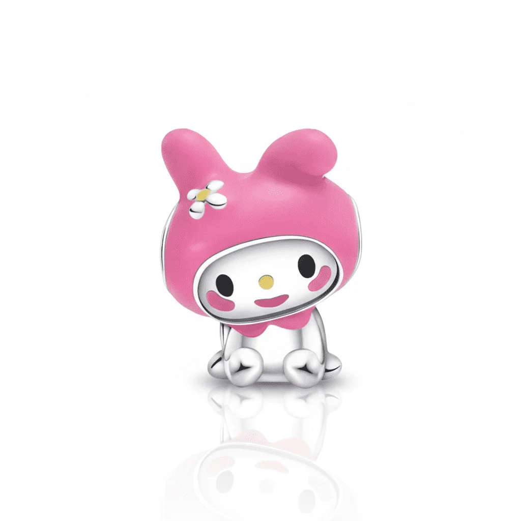 Charm Pink Bunny Love