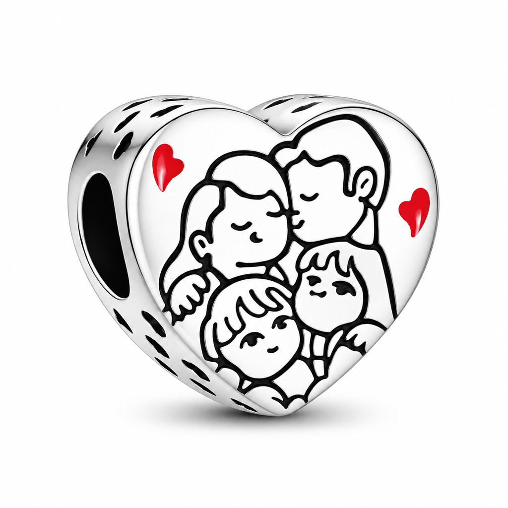 Set brățară cu charmuri – Familie infinită - imagine 7