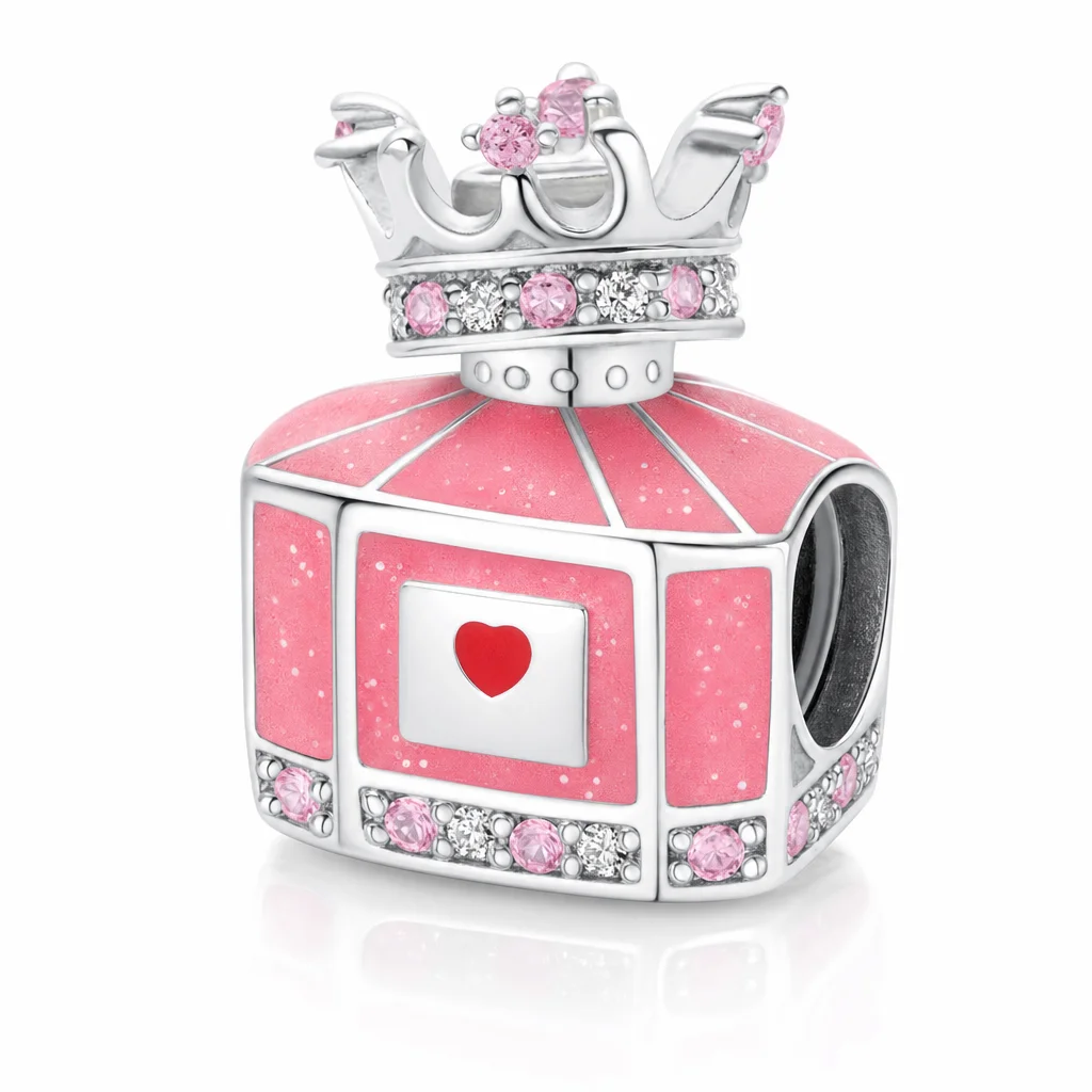 Charm în formă de flacon de parfum