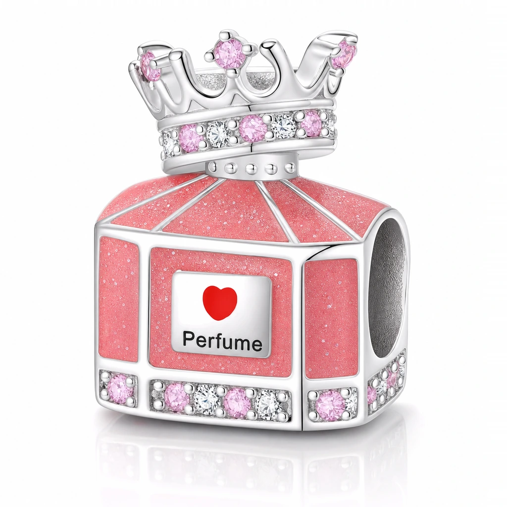 Charm în formă de flacon de parfum - imagine 2