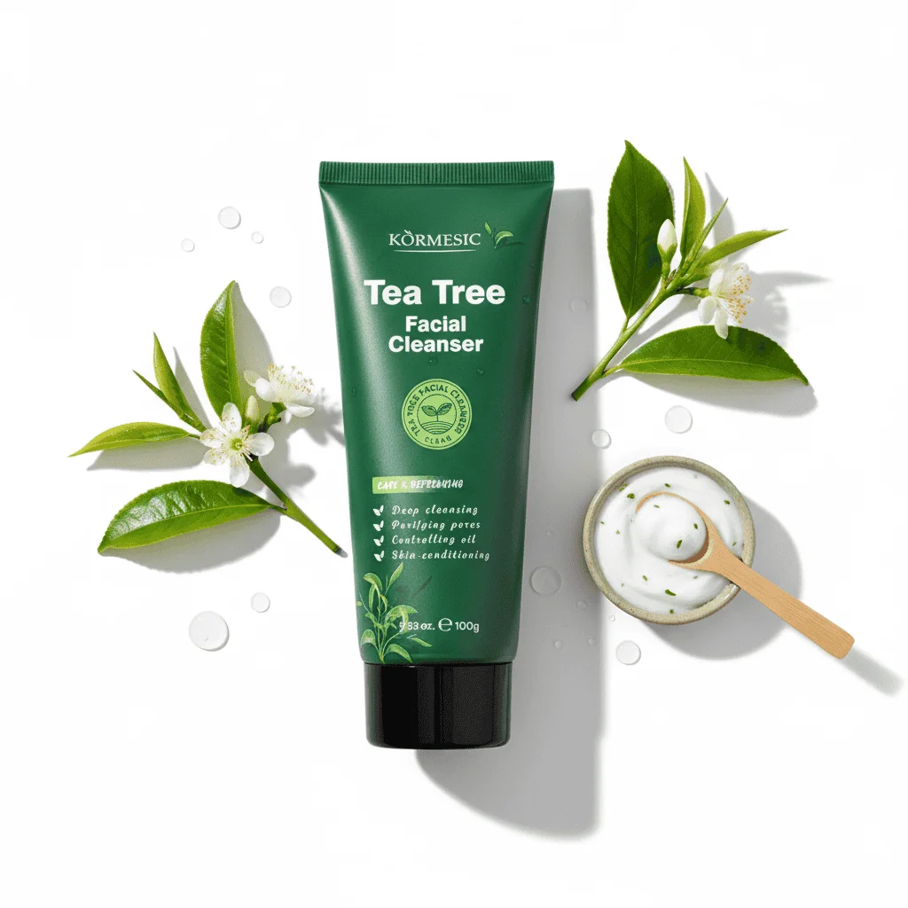Cleanser de fata cu arbore de ceai, 100g - imagine 3