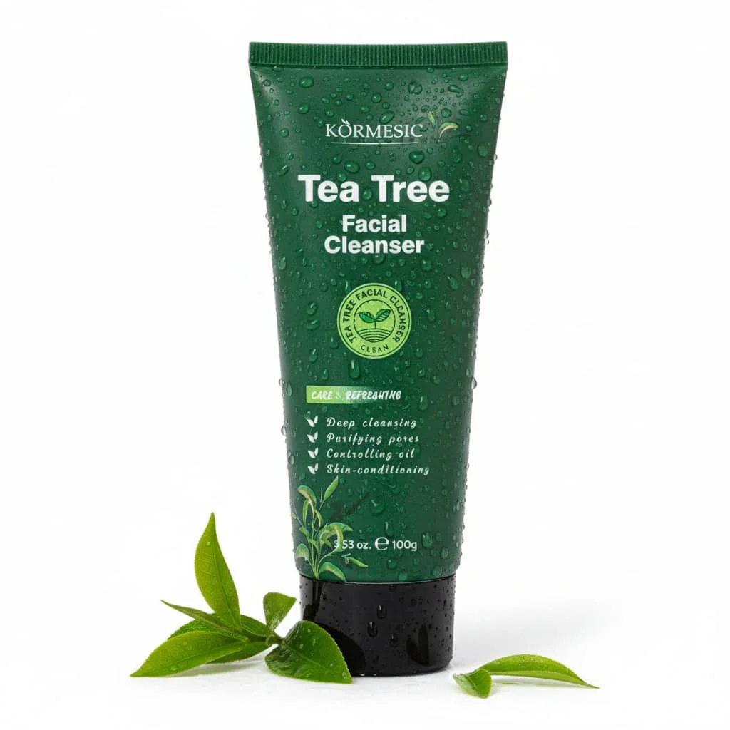 Cleanser de fata cu arbore de ceai, 100g - imagine 2