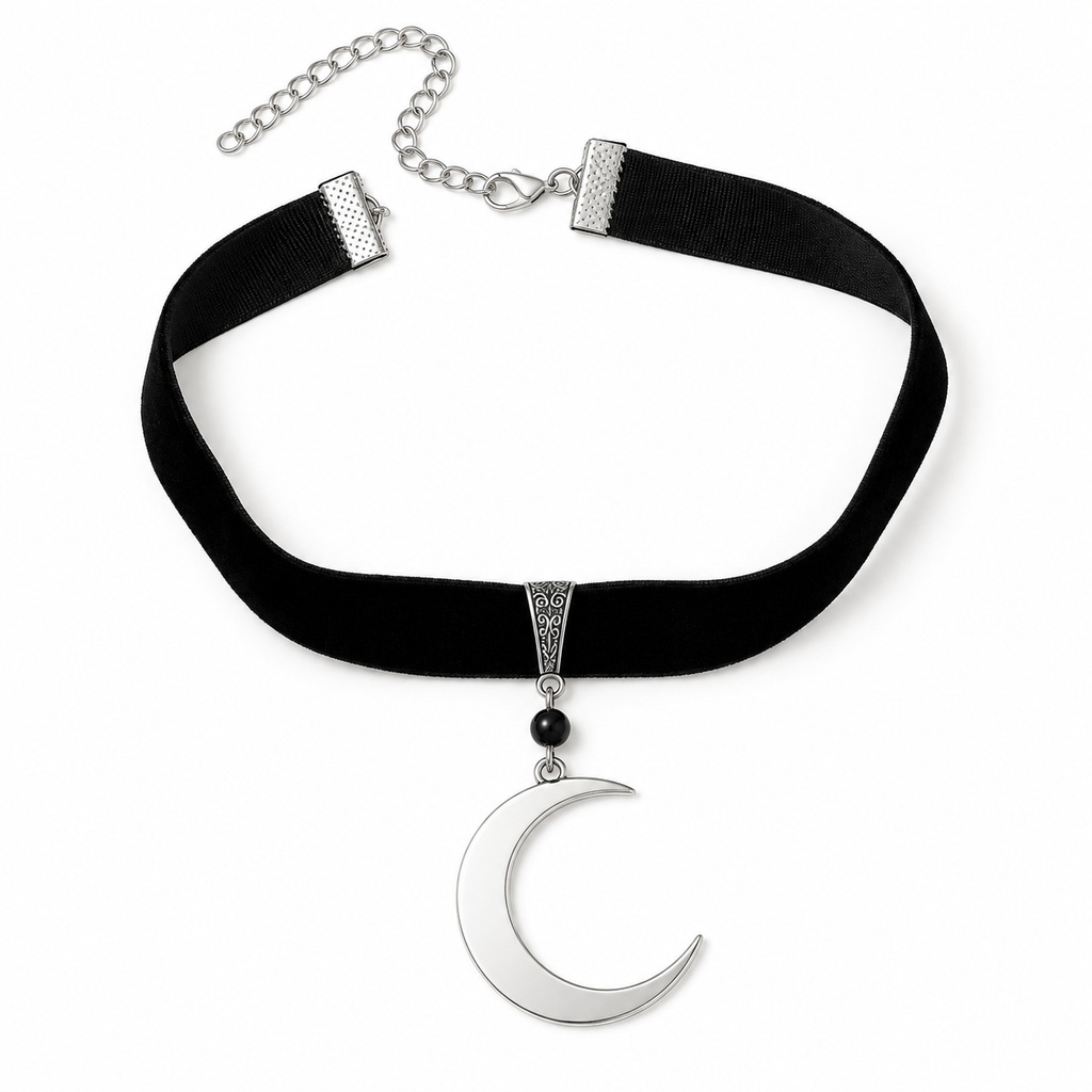 Colier Crescent Moon
