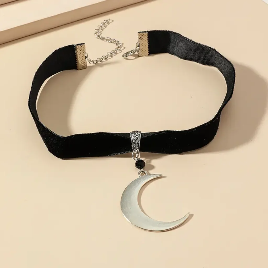 Colier Crescent Moon - imagine 3