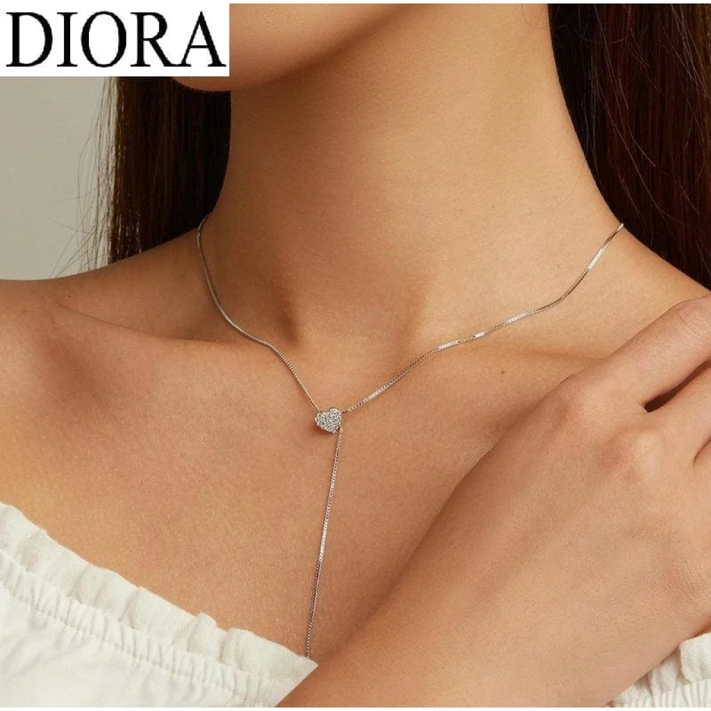 Colier Diora Romantic cu detalii fine - imagine 2