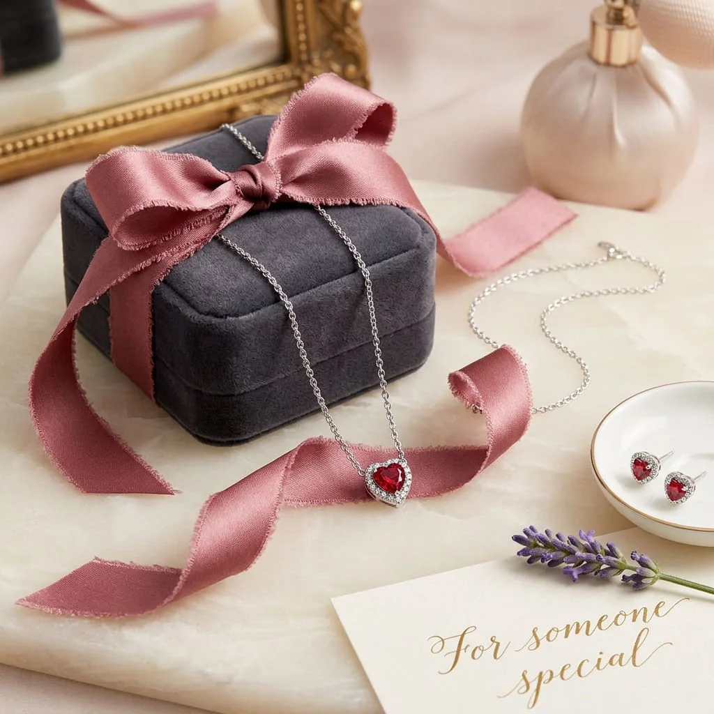 Colier Red Seduction - imagine 3