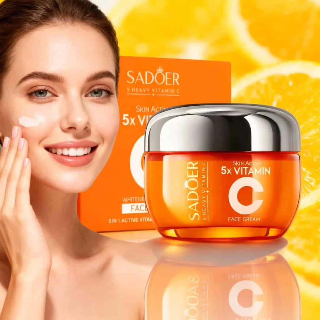 Cremă Antioxidantă cu 5x Vitamina C 50g - imagine 3