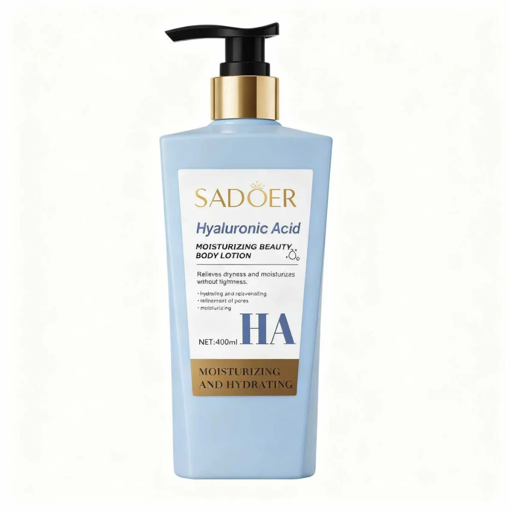 Cremă Hidratantă cu Acid Hialuronic Sadoer, 400ml