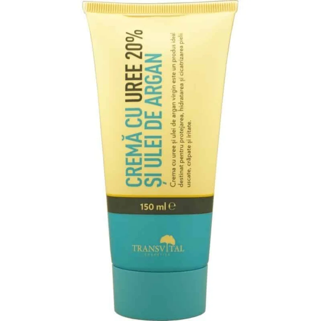 Cremă Hidratantă cu Uree 20% și Ulei de Argan, 150ml - imagine 3