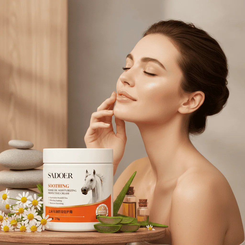 Cremă Hidratantă și Calmanta cu Extracte Naturale - imagine 4
