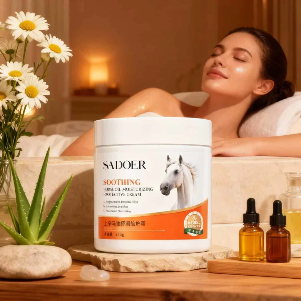 Cremă Hidratantă și Calmanta cu Extracte Naturale - imagine 3