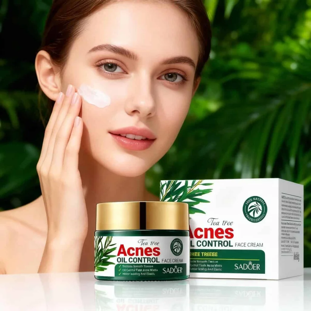 Cremă Matifiantă Anti-Acnee Tea Tree 50g - imagine 2