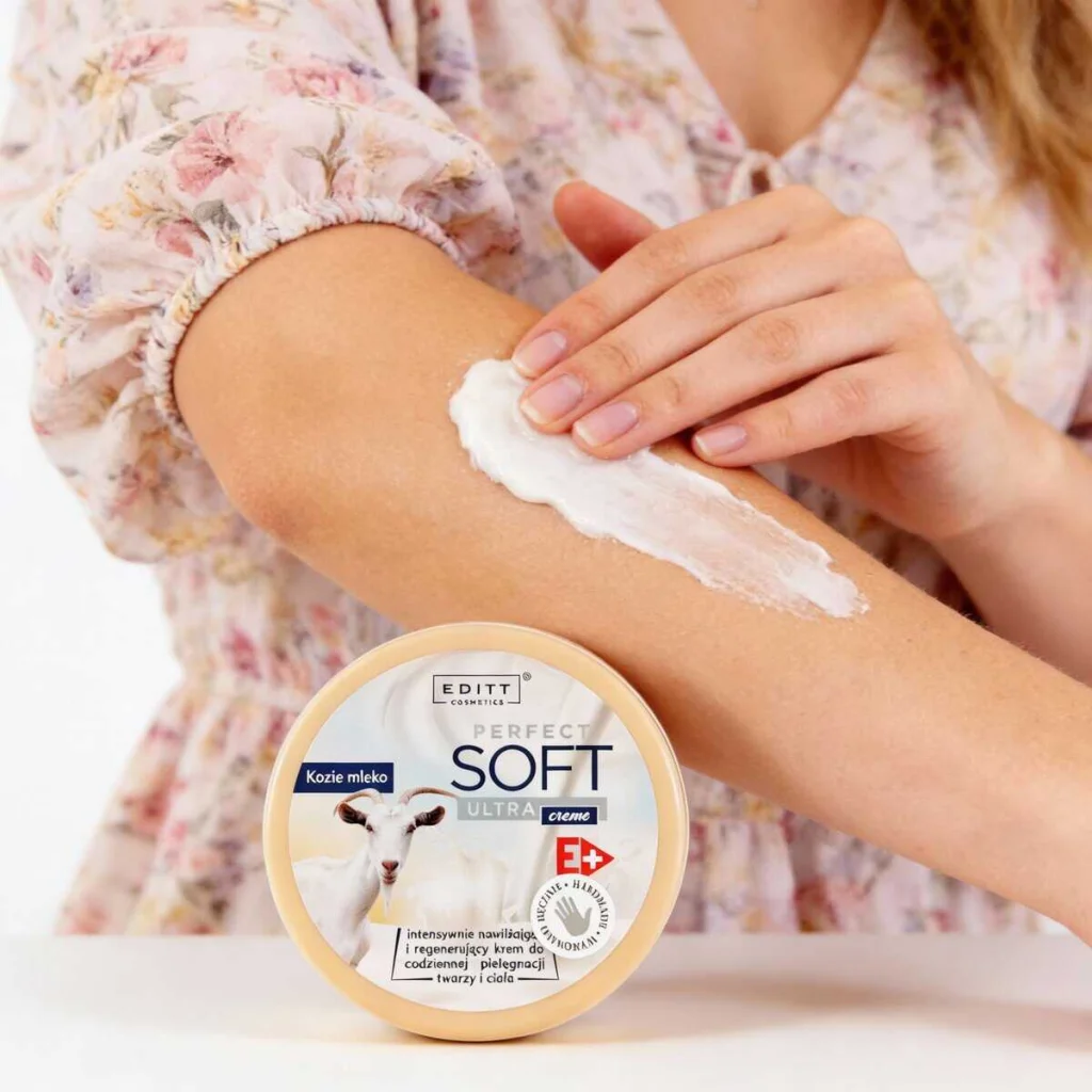 Cremă Soft Ultra cu lapte de capră, Editt, 150g - imagine 2