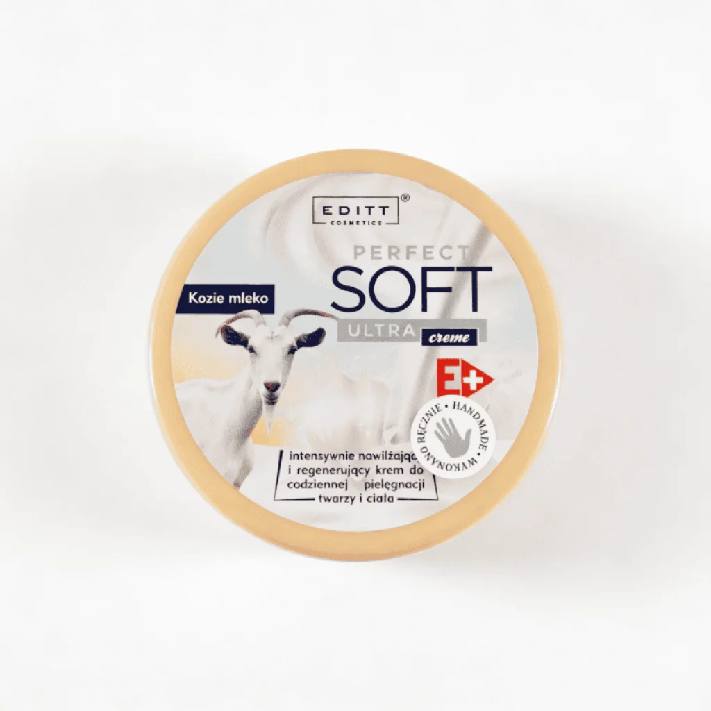 Cremă Soft Ultra cu lapte de capră, Editt, 150g - imagine 3