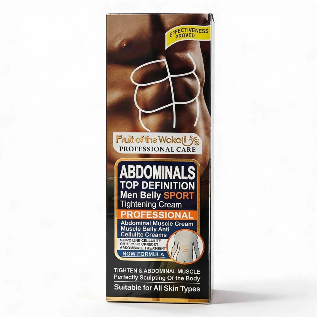 Cremă corporală pentru abdomen cu efect de fermitate, Fruit of the Wokali, 150 ml