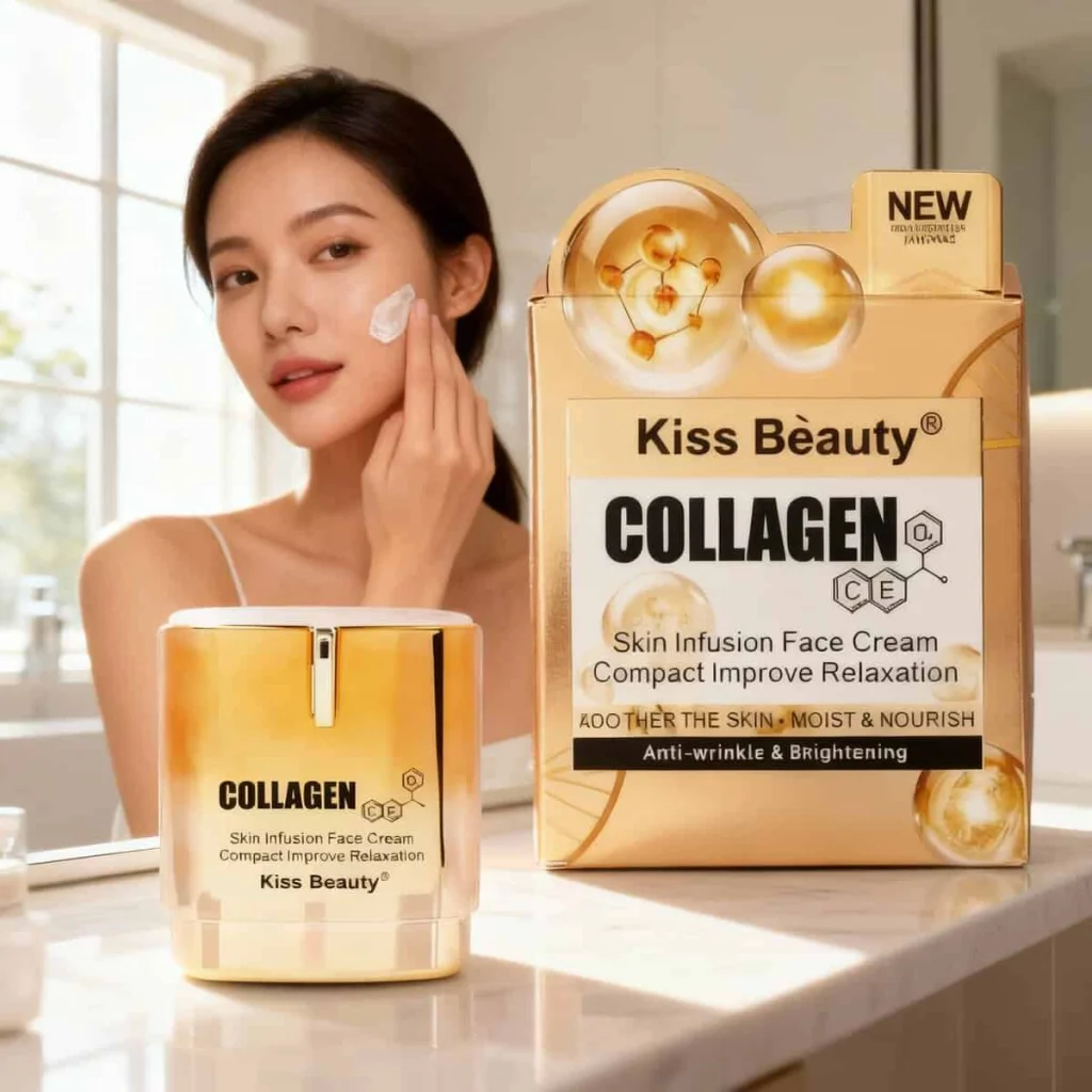 Cremă cu Colagen pentru Ten Neted și Luminos, 50 ml - imagine 3