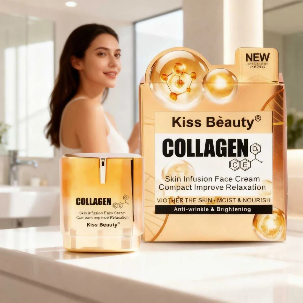 Cremă cu Colagen pentru Ten Neted și Luminos, 50 ml - imagine 2