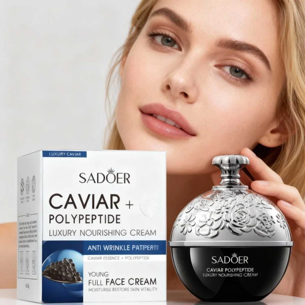 Cremă de Față Luxury cu Caviar și Polipeptide, 30g - imagine 2