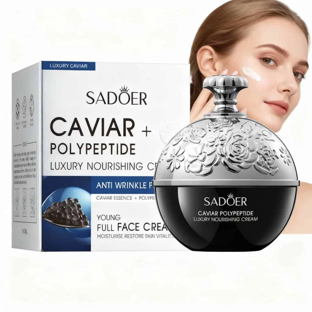 Cremă de Față Luxury cu Caviar și Polipeptide, 30g - imagine 4