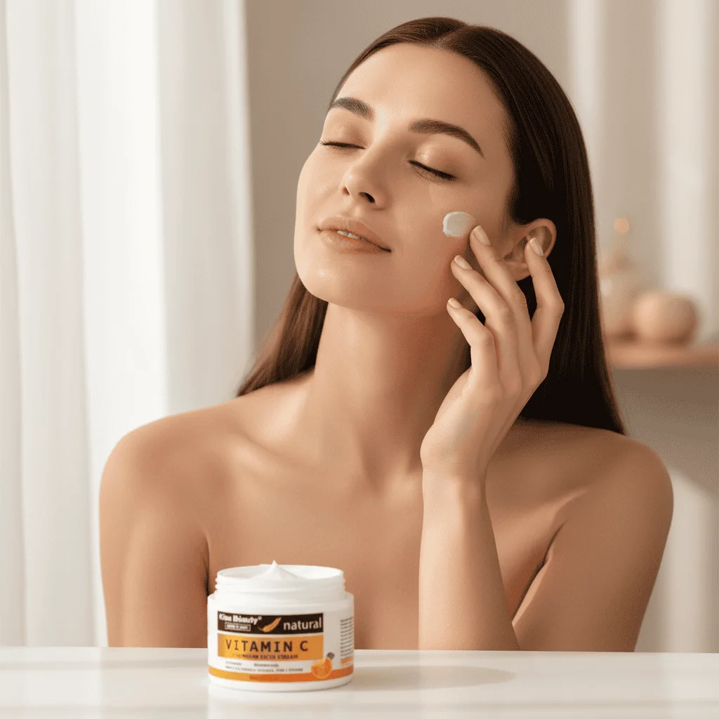 Cremă de față cu Vitamina C, Premium, Kiss Beauty, 75 ml - imagine 3